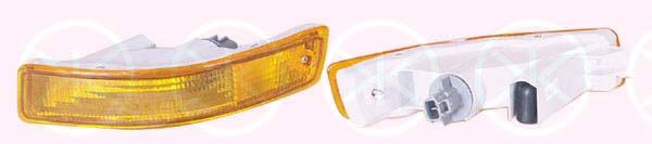 Direction Indicator, with bulb holder, yellow, Left Front, Length [mm]: 260, 81520 12750 (TOYOTA), 81520 12751 (TOYOTA)