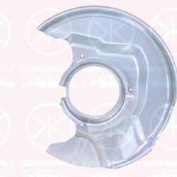 Splash Guard, brake disc, Front Axle Left, Diameter 1/Diameter 2 [mm]: 290/88, Zinc-coated, 4778202020 (TOYOTA), 4778212170 (TOYOTA)