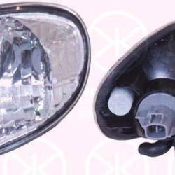 Direction Indicator, with bulb holder, white, Left Front, 81521 12870 (TOYOTA)