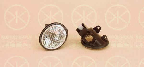 Direction Indicator, with bulb holder, white, Right Front, 81511 12830 (TOYOTA)