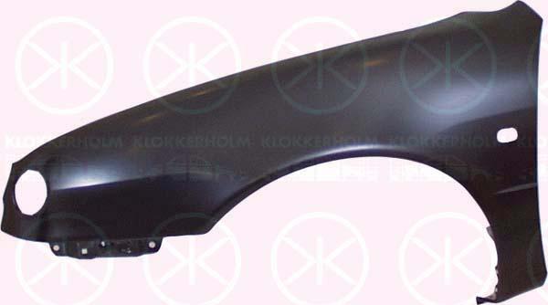 Wing, Left Front, with hole for direction indicator, 53812 02060 (TOYOTA), 53812 1E850 (TOYOTA)