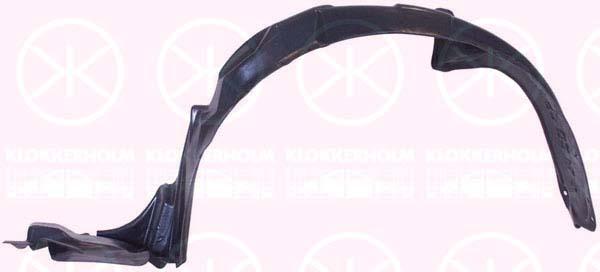 Liner, wheelhouse, Plastic, Left Front, 53876 02050 (TOYOTA)