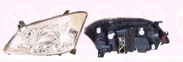 Headlight, H7/H7, with motor for headlamp levelling, Valeo type, Left, Illuminance [lx]: 17.5, 8115002150 (TOYOTA), 81170 02150 (TOYOTA)