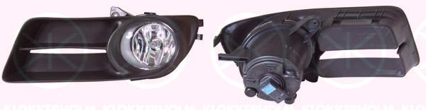 Front Fog Light, Left, H11, with bulb holder, Vehicle Production Country: Japan, 81220 02090 (TOYOTA), 52128 12090 (TOYOTA)