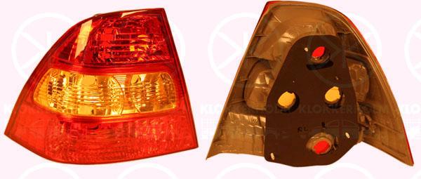 Tail Light Assembly, without bulb holder, Farba, Left, Vehicle Production Country: Turkey, 81561 02190 (TOYOTA)