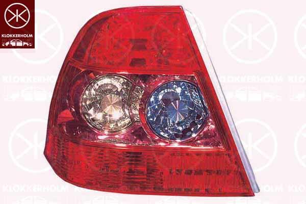 Tail Light Assembly, Right, Koito, Vehicle Production Country: Japan, 81551 02260 (TOYOTA)