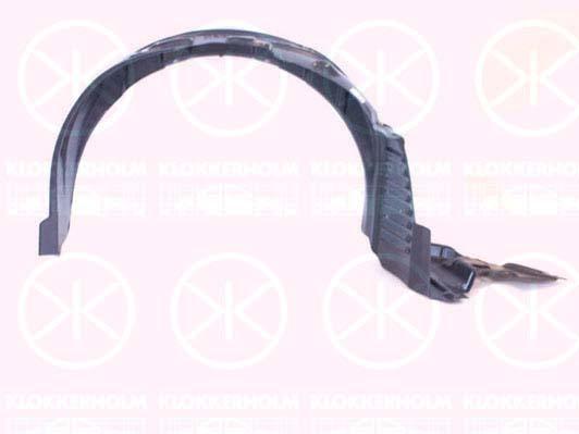 Liner, wheelhouse, Plastic, Left Front, 53876 02081 (TOYOTA)