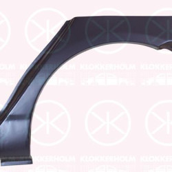 Quarter Panel, 4-dr, Wheel Arch Border, Repair Panel, Left Rear, 