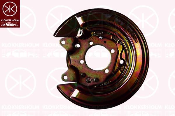 Splash Guard, brake disc, Rear Axle Right, for brake disc diameter [mm]: 279, Diameter 1/Diameter 2 [mm]: 300/75, 46503-02030 (TOYOTA)