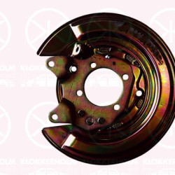 Splash Guard, brake disc, Rear Axle Right, for brake disc diameter [mm]: 279, Diameter 1/Diameter 2 [mm]: 300/75, 46503-02030 (TOYOTA)