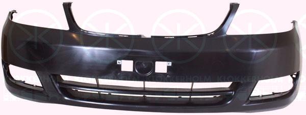 Bumper, Front, black, 52119 02560 (TOYOTA), 52119 02942 (TOYOTA), 52119-13928 (TOYOTA)