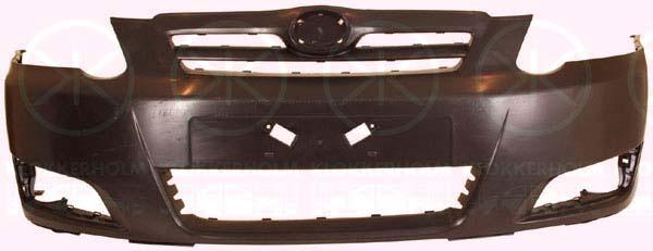 Bumper, Front, black, 52119 02933 (TOYOTA)