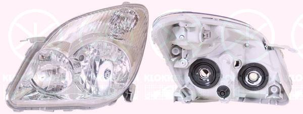 Headlight, HB4/HB3, without motor for headlamp levelling, Right, Illuminance [lx]: 17.5, 81130 13260 (TOYOTA)