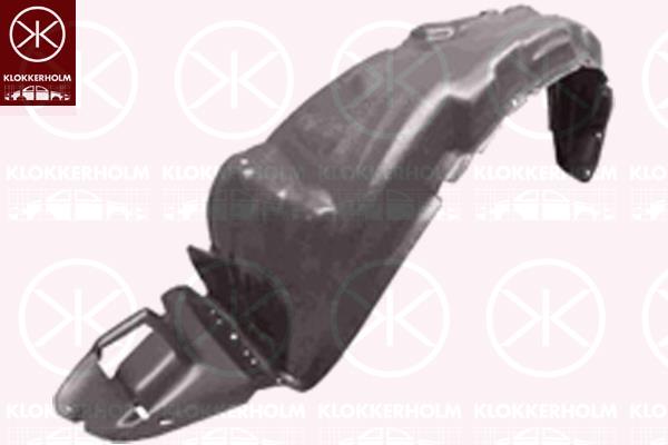 Liner, wheelhouse, Plastic, Left Front, 53876 13020 (TOYOTA)