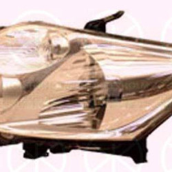 Headlight, H11/HB3, with motor for headlamp levelling, Valeo, Right, Housing Colour: chrome, Illuminance [lx]: 20, 81130 02470 (TOYOTA)