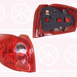 Tail Light Assembly, Left, Vehicle Production Country: Japan, without bulb holder, 81561 12A00 (TOYOTA)