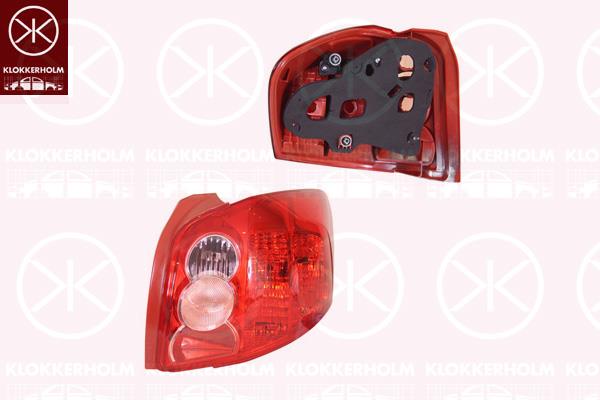 Tail Light Assembly, Right, Vehicle Production Country: Japan, without bulb holder, 81551 12A00 (TOYOTA)