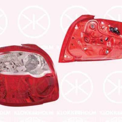 Tail Light Assembly, without bulb holder, Left, 81561 02550 (TOYOTA)