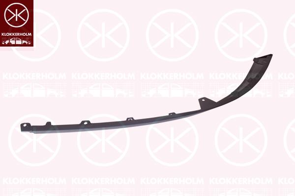 Spoiler, black, Right Front, 76851 02190 (TOYOTA), 76851-02190 (TOYOTA)