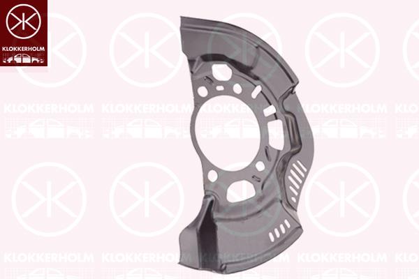 Splash Guard, brake disc, Front Axle Left, 4778202100 (TOYOTA), 4778202110 (TOYOTA), 4778212250 (TOYOTA)