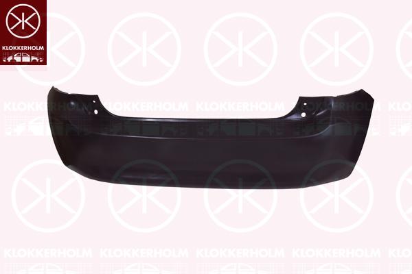 Bumper, Rear, black, 52159 02952 (TOYOTA), 52159 12933 (TOYOTA), 5215912942 (TOYOTA)