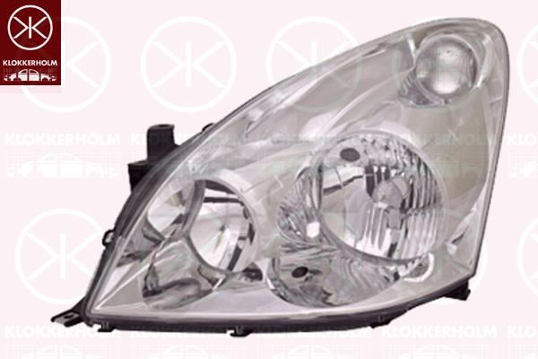 Headlight, HB4/HB3, with motor for headlamp levelling, Left, 81170 0F010 (TOYOTA)