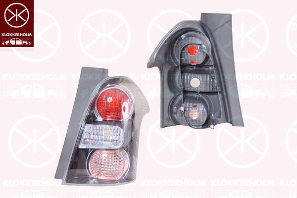 Tail Light Assembly, Right, Housing Colour: black, without bulb holder, 815510F080 (TOYOTA)