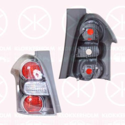 Tail Light Assembly, Left, Housing Colour: black, without bulb holder, 815610F080 (TOYOTA)