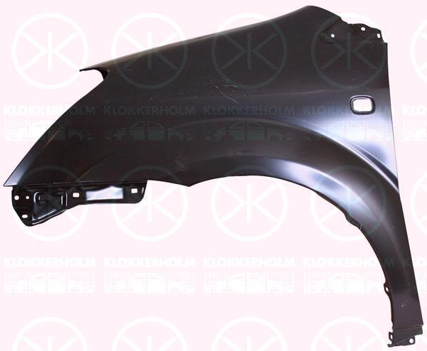 Wing, Left Front, with hole for direction indicator, Zinc-coated, 53812 0F010 (TOYOTA)