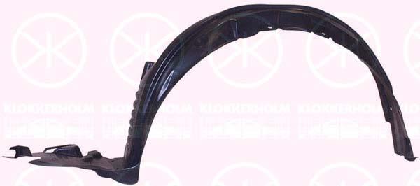 Liner, wheelhouse, Plastic, Left Front, 53876 0F011 (TOYOTA), 53876 0F012 (TOYOTA)