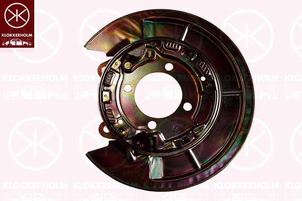 Splash Guard, brake disc, Rear Axle Left, Diameter 1/Diameter 2 [mm]: 300 / 75, 46504 0F010 (TOYOTA)