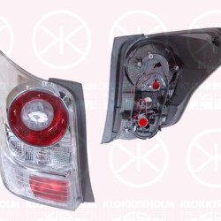 Tail Light Assembly, without bulb holder, Left, Farba, 81561 0F091 (TOYOTA), 815610F092 (TOYOTA)