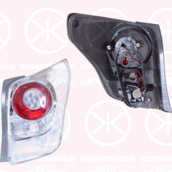 Tail Light Assembly, without bulb holder, Right, Farba, 81551 0F091 (TOYOTA), 815510F092 (TOYOTA)