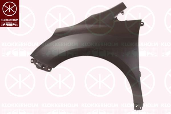 Wing, Left Front, without hole for direction indicator, 538120F040 (TOYOTA), 53812-0F040 (TOYOTA)