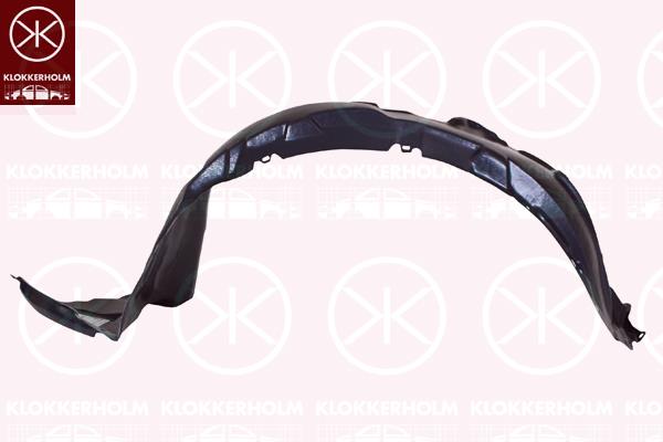 Liner, wheelhouse, Plastic, Left Front, 538760F020 (TOYOTA), 538760F021 (TOYOTA), 53876-0F020 (TOYOTA)