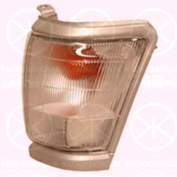 Direction Indicator, Left, with position light, with bulb holder, white, not ECE approved, 81521 35060 (TOYOTA), 81521 35061 (TOYOTA)