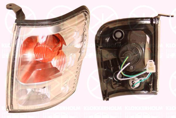 Direction Indicator, with position light, with bulb holder, Crystal clear, Left, 81520 04100 (TOYOTA)