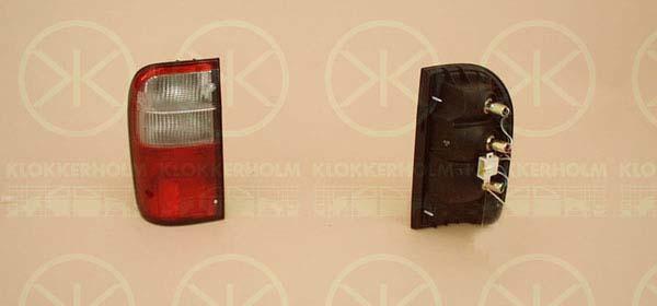 Tail Light Assembly, with bulb holder, Left, 81560 35140 (TOYOTA)