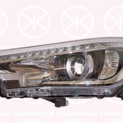 Headlight, Right, HB3, W21/5W, with daytime running light (LED), Housing Colour: black, without motor for headlamp levelling, 811100K730 (TOYOTA), 81140OK710 (TOYOTA)