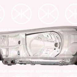 Headlight, Right, H4, W21/5W, PY21W, without motor for headlamp levelling, 811100K690 (TOYOTA), 811100K691 (TOYOTA), 811100K692 (TOYOTA)