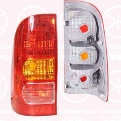 Tail Light Assembly, Right, Indicator Colour: yellow, without bulb holder, 81550 0K030 (TOYOTA), 81551 0K030 (TOYOTA)