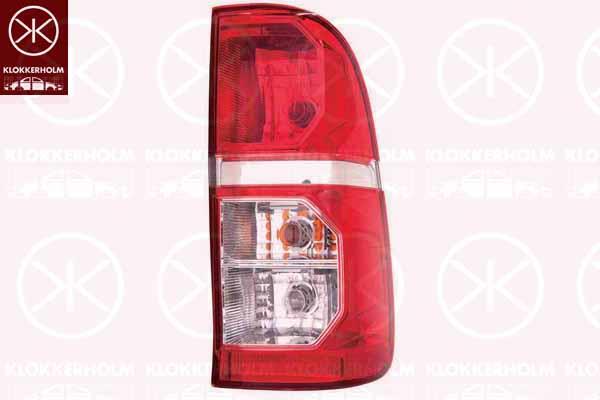 Tail Light Assembly, without bulb holder, Right, Indicator Colour: Crystal clear, 81550 0K160 (TOYOTA)