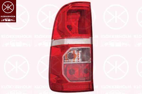 Tail Light Assembly, without bulb holder, Left, Indicator Colour: Crystal clear, 81560 0K180 (TOYOTA)