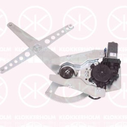 Window Regulator, with electric motor, Electric, Left Front, 69820 0K040 (TOYOTA), 69820 0K041 (TOYOTA)