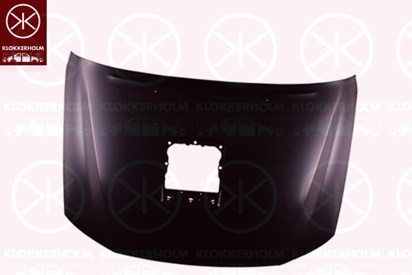 Bonnet, Turbo, with hole(s) for air scoop(s), 533010K021 (TOYOTA), 53301-0K021 (TOYOTA)