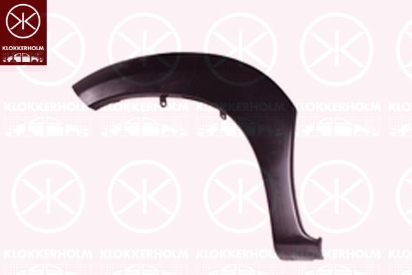 Flaring, wing, Left Front, Rear Section, 53848 0K910 (TOYOTA)