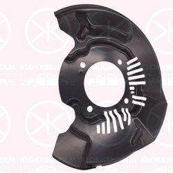 Splash Guard, brake disc, Front Axle Left, Brakes-/Drive Dynamics Articles: for ESP, Number of bores: 4, for brake disc diameter [mm]: 319, Diameter 1/Diameter 2 [mm]: 355/100, 47782-0K040 (TOYOTA), 47782-0K050 (TOYOTA)