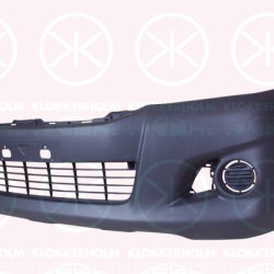 Bumper, 2WD, Front, black, 52119 0K980 (TOYOTA)