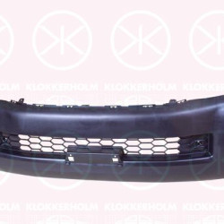 Bumper, 4WD, Front, with holes for extensions, black, 521190K360 (TOYOTA), 521190K974 (TOYOTA)