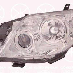 Headlight, H11/HB3, for vehicles with headlight levelling, Left, 81170 60E00 (TOYOTA), 81170 60L70 (TOYOTA)